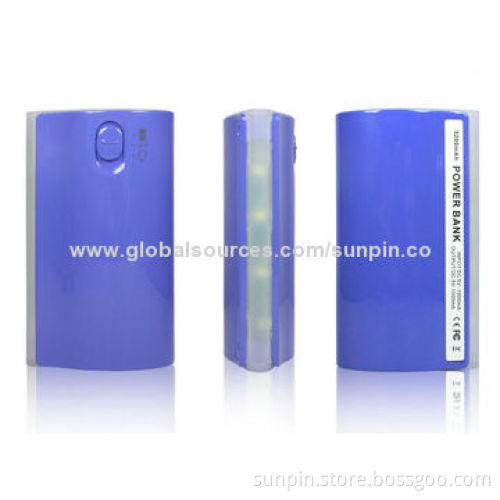 5,200mA power bank mobile charger